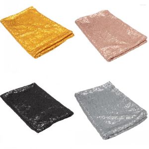 Nappe Pour La Fête Nappe Tapis 60 cm Glitter Ronde Sequin Couverture Superpositions Brillant Mariage Événement Décoration