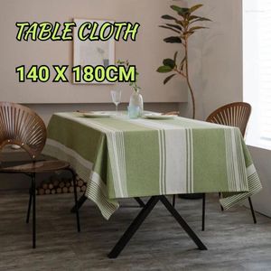 Tafelkleed Franse streep tafelkleed katoenen linnen stof stofveilig deksel keuken dineren koffie feestje decoratie rechthoek