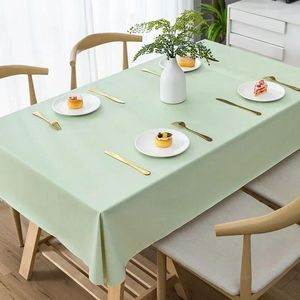 Nappe de table en PVC de haute qualité, imperméable, résistante à l'huile, sans lavage et sans lavage, dernière table à manger WPDAN237, 2024