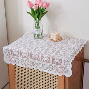 Nappe de table en dentelle rétro Instagram, couverture de cuisine, de salle à manger, de fond de chevet, décoration de maison suspendue pour fête de mariage