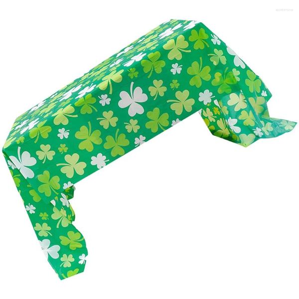 Nappe de table du jour de l'Irlande, pièce maîtresse de St Patrick, cadeau de fête de Patrick, trèfle