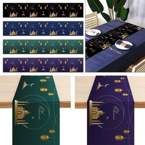 Tafelkleed Islamitisch festival Gift Banner Moslim Ramadan Decoratie Eid Tafelkleed Mat