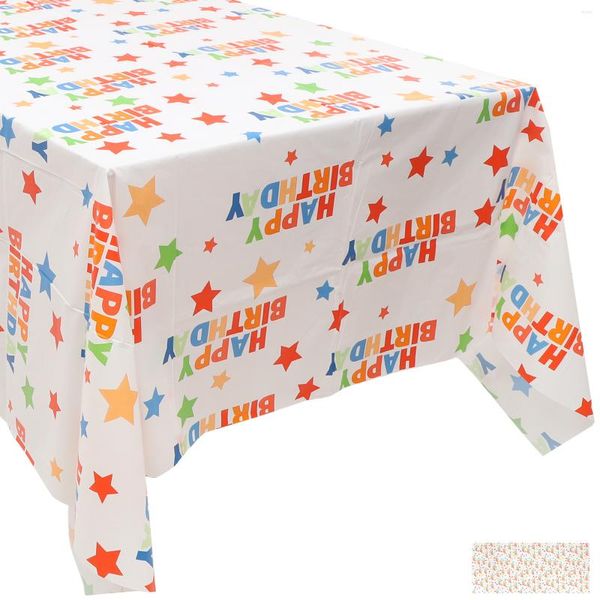 Nappe Enfants Pique-Nique Pliable Fête D'anniversaire Nappe De Qualité Alimentaire 274X134CM Fiesta Polyester Couvre Chiffons Décoratifs Piscine