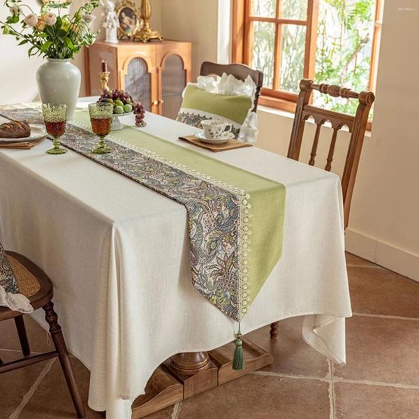 Table de nappe verte claire