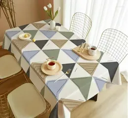 Table Cloth Mantel Minimalista De Pvc Impermeable Y A Prueba Aceite Cuadros Vichy Para El Hogar No Limpio Sin Olor 2023