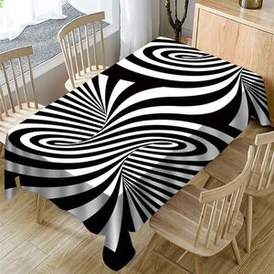 Tafelkleed manteles de mesa rechthoekige 3D digitale drukkap dineren Home Decor Machine Washable1