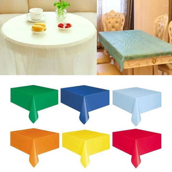 Nappeurs jetables multipliés en chiffon multiplié Cover Rectangle de bureau à l'huile imperméable Fime de fête facile à nettoyer