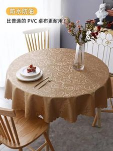 Tafelkleed Olendproof en gewassen groot rond met een gecompacteerd tafelkleed speciaal ontworpen voor Taibuyuan El