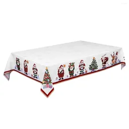 Mantel ONZON 84 X 60 pulgadas Mantel navideño Camino decorativo Largo para fiesta de Navidad Vacaciones Invierno Decoración del hogar