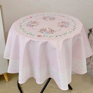 Tafel doek roze pastoraal tafelkleden
