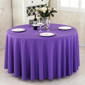 Nappe De Table Couleur Unie Tabby Grande Nappe Ronde Rectangulaire El Banquet Mariage Noir