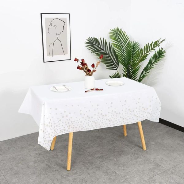 Nappe de table jetable à pois, imperméable et résistante à l'huile, commerce extérieur, noire