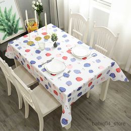 Nappe Rectangula Fruit Feuille D'érable Imprimé Nappe Imperméable À L'huile Cuisine Table À Manger Antifouling De Mariage Décor R230727