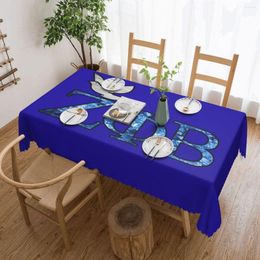 Tafelkleed rechthoekige olieproof Zeta Phi Beta Cover TableCleoth voor dineren