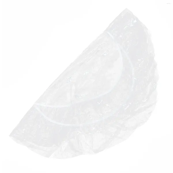 Nappe ronde en PVC Transparent, manchon de décoration, décoration de printemps extérieure, résistante à l'huile