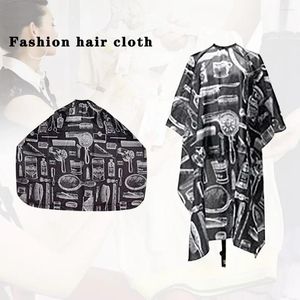 Nappe châle Robe de barbier Robe de Salon cheveux bâche motif coiffure coupe Textiles de maison hommes Grill tablier robuste
