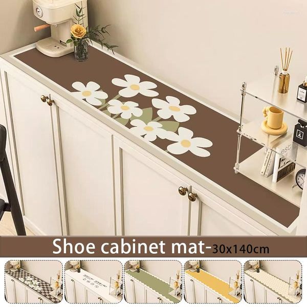 Mabinete de calzado de mesa Mat de polvo Anti-Slip Cining Platwemat Sala de estar TV TV Counch Carpets Protector de encimera