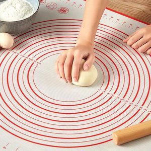 Tafelkleed Siliconen bakmat Rolling Kneed Pad Gebak Gereedschap Pizzadeeg Anti-aanbakkeuken