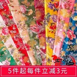 Tafel doek zijden stof weven brokaat printen pieter imitatie antieke qipao jurk tang kunst en ambachten verpakking