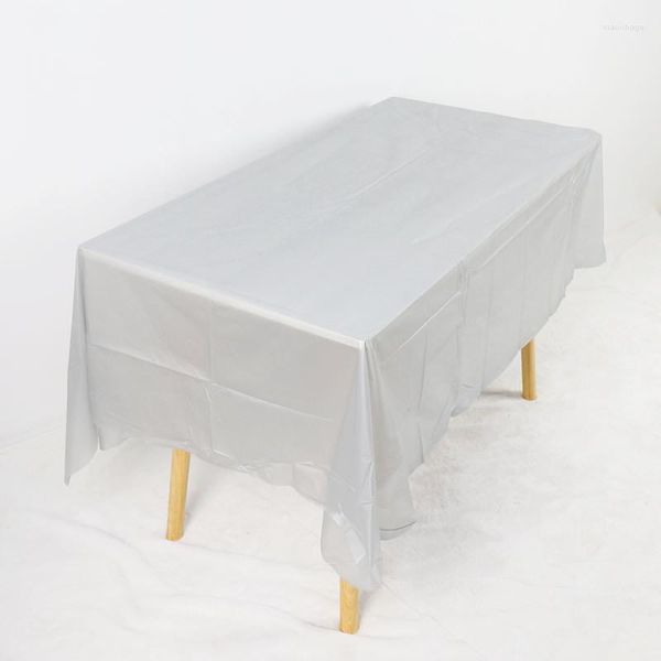 Superposition de couverture de nappe jetable de couleur unie de nappe pour l'approvisionnement de festival de restaurant de banquet de mariage d'anniversaire