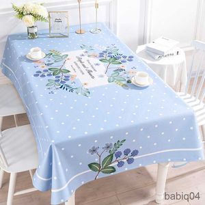 Tischdecke Frühling Rose Blume Tischdecke Kleine Frische Couchtisch Abdeckung Haushalt Rechteckige Tischdecke R230726