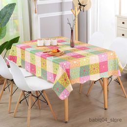 Nappe De Table Nappe De Table Imperméable Rectangulaire Carrée Couverture De Table De Jardin Nappe De Tache Imperméable De Table R230727