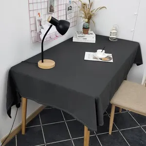 Table doek tafelkleed Pure Color Art Linnen theemat _JES4785