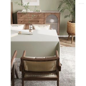 Tableau de table la nappe Ins Light Send of Luxury White White Disposable Wind Rectangle _JES266