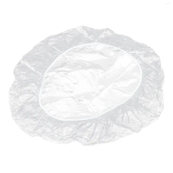 Nappe de Table transparente en Pvc, couverture décorative Chic avec bande élastique, couverture de jeu, imperméable, pour Banquet, fête