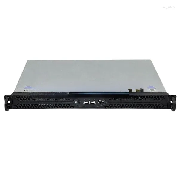 Table Table Ultra 1U Rack Server Chassis Soporte Mini-ITX Profundidad de la placa base Case de 300 mm