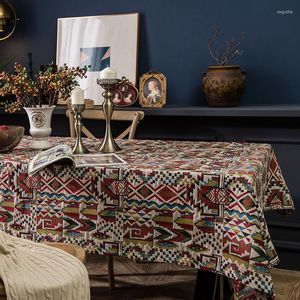 Nappe de table diverses tailles décoratives coton bohême nappe nappes rectangulaires couverture de salle à manger Style classique