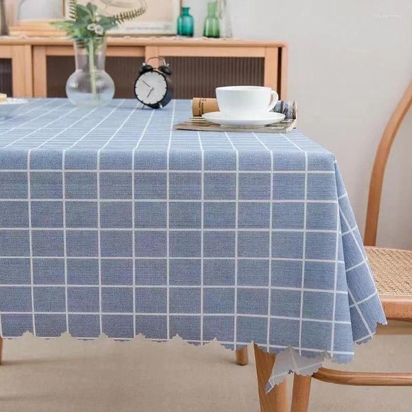 Mantel de mesa, sin lavado, resistente al aceite, a prueba de sol, impermeable, estera de comedor al aire libre, mantel de Picnic estilo jardín H5I3725