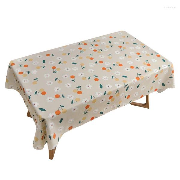 Nappe de table imperméable, résistante à l'huile et aux brûlures, rectangulaire, pour salle à thé