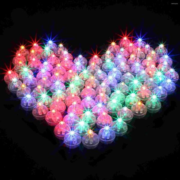 Lampes de table 100pcs LED Balloon Lights Wireless Round Round Balloons Party décorations