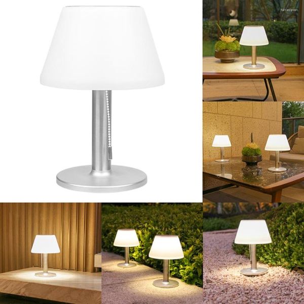 Lampes de table 10LED Lampes de bureau de lecture 5V / 180mAh Lampe solaire Assemblage simple Veilleuse Durable Dimmable Intelligent Stand