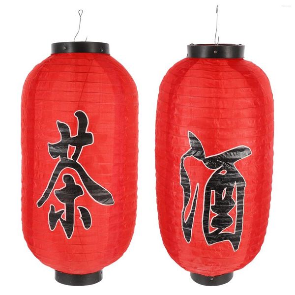 Lampes de table 2 sets de mariage lanterne miss décorations bonne fortune lanternes en fer japonais style