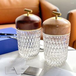 Lampes de table 2022 lampe en verre cristal avec interrupteur tactile créatif salon romantique chambre café bar atmosphère lampes de bureau rechargeables