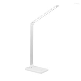 Lampes de table 2023 Port de charge USB Moderne Dimmable LED Light 2 couleurs Touch Control Eye-Caring