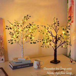 Tafellampen 23.62 inch boomlamp LED verlichting voor feestscène Holiday Decor Shape Home Office Living Room Decoratie