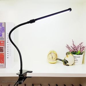 Lámparas de mesa 5W LED Lámpara de manguera Luz de espejo Lectura de cabecera Escritorio de estudio Luminaria giratoria de 360 grados Superficie de enchufe USB