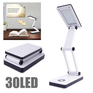 Lampes de table 5W Lampe pliable portable USB Type de charge Fold Bureau Économie d'énergie Lampe de lecture rechargeable pour étudiant UsedTable TableTable