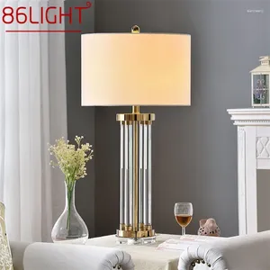 Tafellampen 86 -licht lamp postmodern LED kristallen decoratief bureau licht voor thuisbedkamer bed