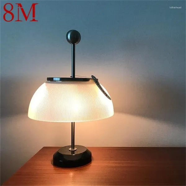 Lampes de table 8m Éclairage de bureau artistique LED créatif nordique moderne pour décoration de la chambre à la maison