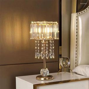 Tafellampen 8m Noordiccrystal lamp Moderne luxueuze woonkamer slaapkamer studie led originaliteit bed bureau licht licht