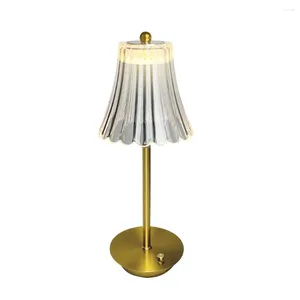 Taflampen Acryl -bureaulamp Oplaadbare aanraakregeling voor thuisaccessoires (B)