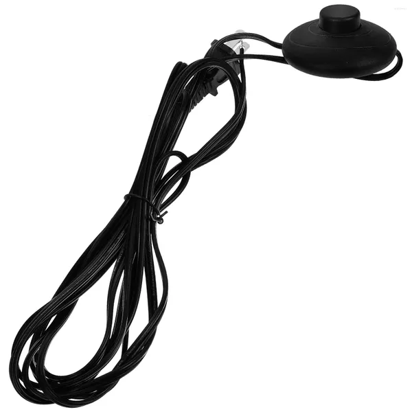 Lámparas de mesa American Standard Foot Pedal Pedal Cable Lámpara de lámpara de alimentación Accesorios de iluminación de alimentación Extensión