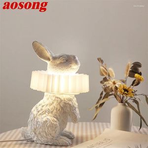 Tafellampen aosong moderne lamp creatief led bureau licht decoratief voor huis woonkamer slaapkamer