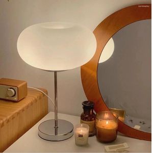 Tafellampen Apple Lamp LED Middeleeuwen Glas Slaapkamer Nachtkastje Decoratie Studio Net Rood Schattig