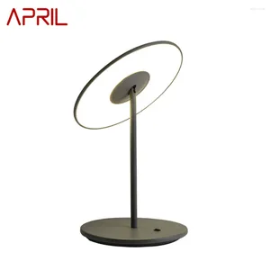 Tafellampen april moderne lamp Eenvoudig creatief ontwerp bureau lichte huis led decoratief voor foyer woonkamer kantoorbed naast