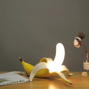 Tafellampen Bananenlamp Postmodern Creatief Slaapkamer Scandinavisch design Eenvoudig Europees Designer247g